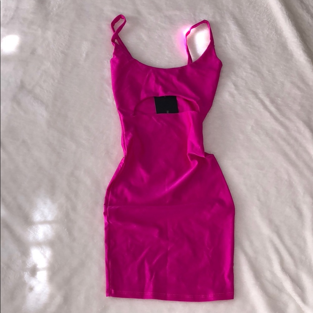 Fashion Nova Cut to the Chase Mini Dress